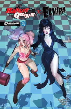 Variant Cover for Harley Quinn x Elvira #2