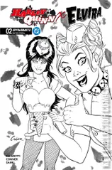 Variant Cover for Harley Quinn x Elvira #2
