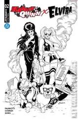 Variant Cover for Harley Quinn x Elvira #2