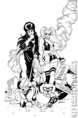 Variant Cover for Harley Quinn x Elvira #2
