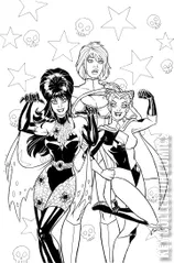 Variant Cover for Harley Quinn x Elvira #3