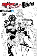 Variant Cover for Harley Quinn x Elvira #3