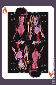 Variant Cover for Harley Quinn x Elvira #4