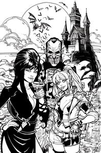 Harley Quinn x Elvira #4