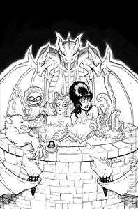 Harley Quinn x Elvira #4