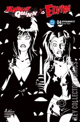 Variant Cover for Harley Quinn x Elvira #4