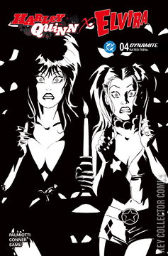Variant Cover for Harley Quinn x Elvira #4