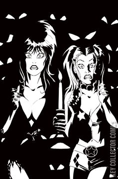 Variant Cover for Harley Quinn x Elvira #4