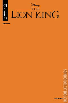 Variant Cover for The Lion King #1