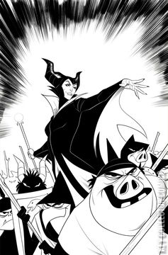 Variant Cover for Disney Villains: Maleficent #1