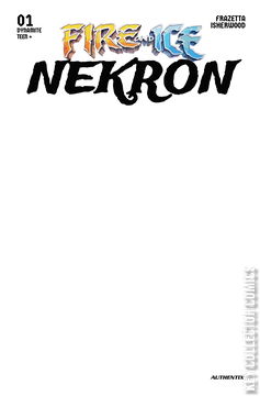 Variant Cover for Fire and Ice: Nekron #1