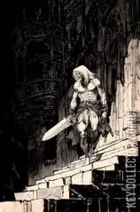 Variant Cover for Fire and Ice: Nekron #1