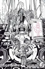 Variant Cover for Terminator: Metal, The #1