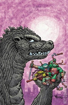 Variant Cover for Teenage Mutant Ninja Turtles x Godzilla #2