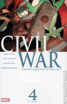 Variant Cover for Civil War #4