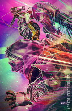 Variant Cover for Mighty Morphin Power Rangers / Teenage Mutant Ninja Turtles #2