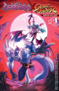 Variant Cover for Darkstalkers x Street Fighter: Hunter Killers #1