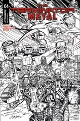 Variant Cover for Terminator: Metal, The #4