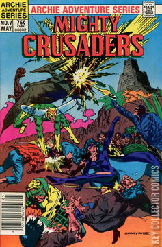 Variant Cover for The Mighty Crusaders #7