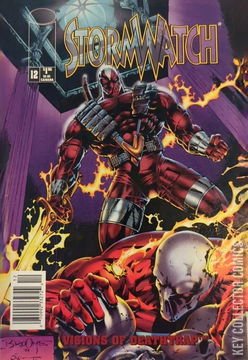 Variant Cover for Stormwatch #12