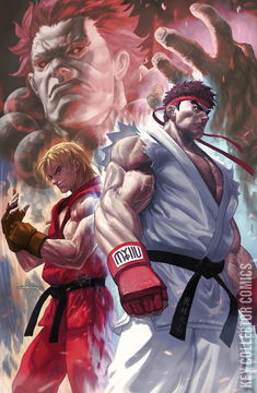 Variant Cover for Street Fighter Reprint Edition #1
