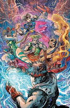 Variant Cover for Street Fighter Reprint Edition #1