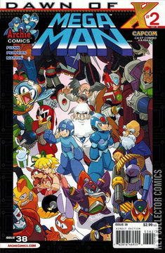 Variant Cover for Mega Man #38