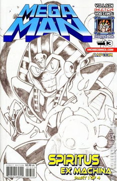 Variant Cover for Mega Man #13