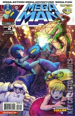 Variant Cover for Mega Man #21
