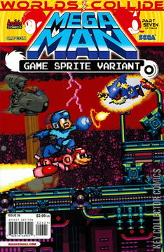 Variant Cover for Mega Man #26