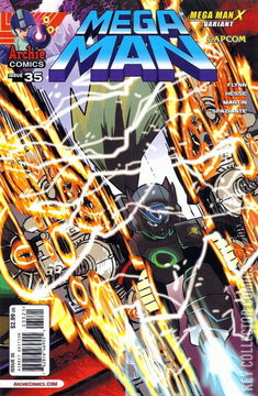 Variant Cover for Mega Man #35