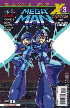 Variant Cover for Mega Man #39