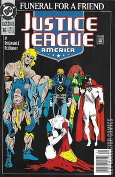 Variant Cover for Justice League America #70
