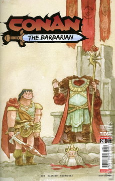 Variant Cover for Conan the Barbarian #28