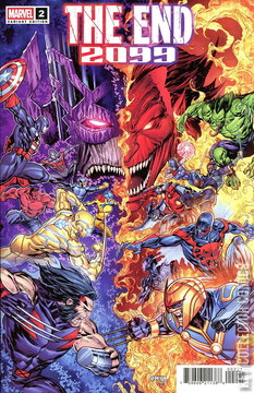 Variant Cover for The End: 2099 #2