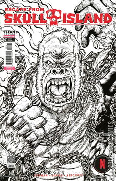 Variant Cover for Escape From Skull Island #1
