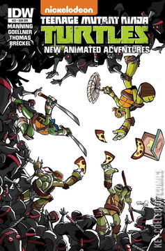 Variant Cover for Teenage Mutant Ninja Turtles: New Animated Adventures #23