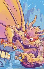 Variant Cover for Teenage Mutant Ninja Turtles x Godzilla #2