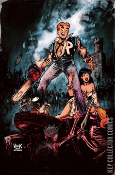 Variant Cover for Archie x The Army of Darkness #1