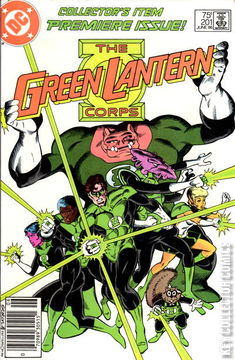 Variant Cover for Green Lantern Corps #201