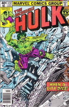 Variant Cover for Incredible Hulk #237