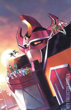 Variant Cover for Mighty Morphin Power Rangers / Teenage Mutant Ninja Turtles #1
