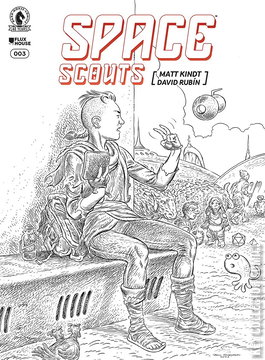 Variant Cover for Space Scouts #3