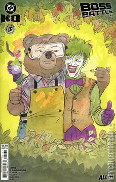 Variant Cover for DC K.O. Boss Battle #1