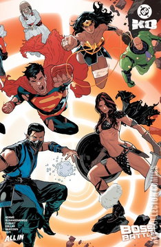 Variant Cover for DC K.O. Boss Battle #1