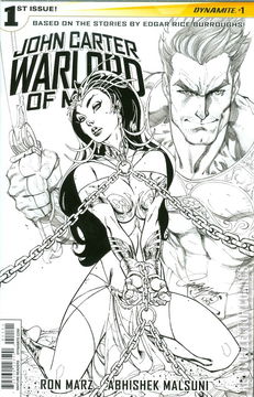 Variant Cover for John Carter, Warlord of Mars #1