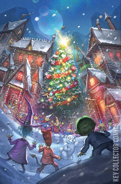 Variant Cover for The Nightmare Before Christmas: The Shiver of Christmas Town #2