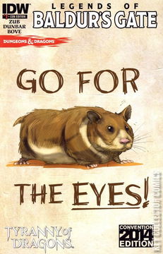 Variant Cover for Dungeons & Dragons: Legends of Baldur's Gate #1