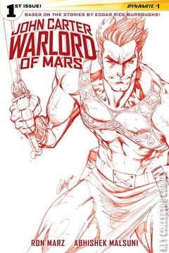 Variant Cover for John Carter, Warlord of Mars #1