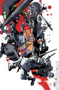 Variant Cover for Die!namite: Blood Red #5